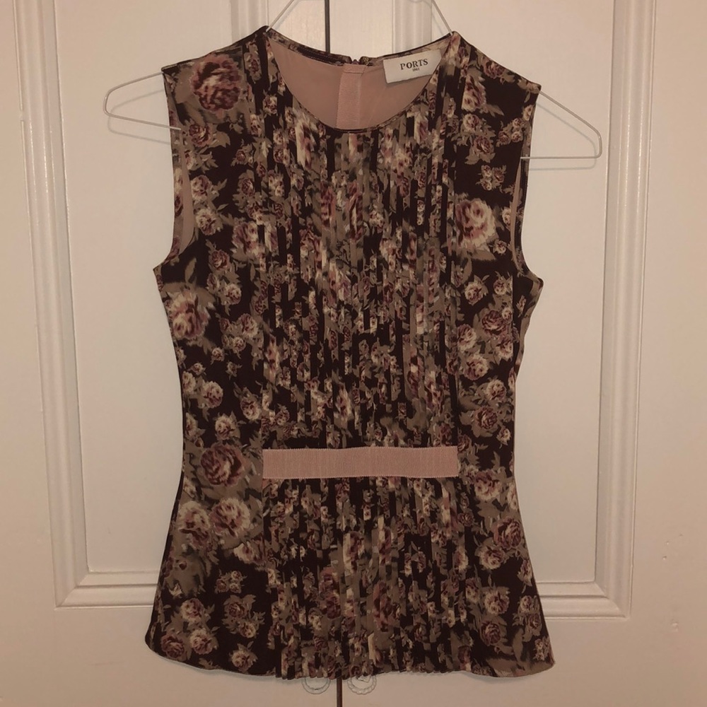 Ports 1961 floral top